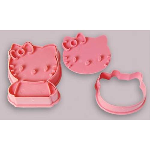 Plastik Hello Kitty Kesme Kalb