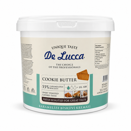 De Lucca Karamelize Bisk�vi Kremas� 5 Kg � Cookie Butter