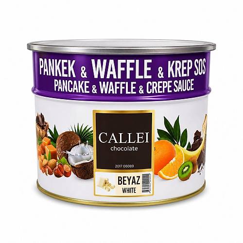 Callei Extra Beyaz Waffle & krep & Pankek Sos 10kg