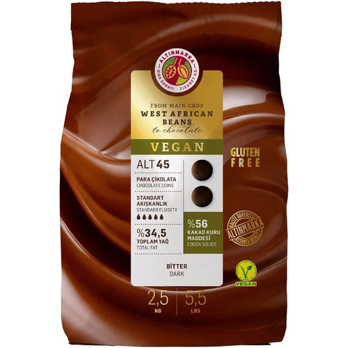 Alt�nmarka Bitter Vegan Mini Para �ikolata 2,5 Kg