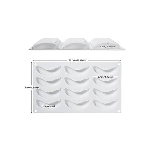 Silikon Muz Kek Kalb