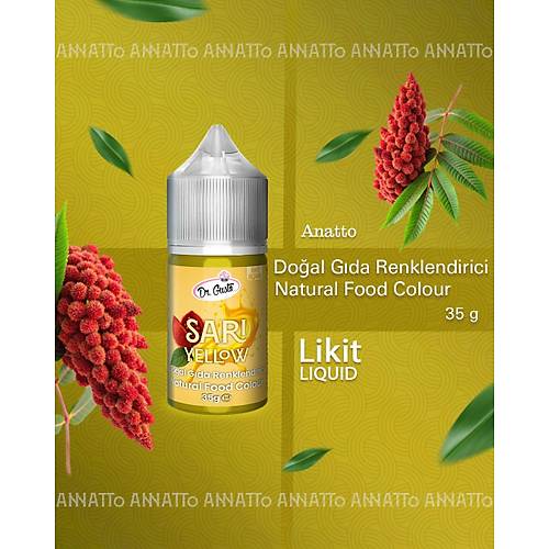 Dr Gusto Do�al Likit G�da Renklendiricisi 35gr