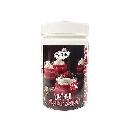 Dr Gusto Agar Agar Tozu- Bitkisel Jelatin (75 gr)