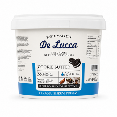 De Lucca Kakaolu Bisk�vi Kremas� 5kg � Cookie Butter