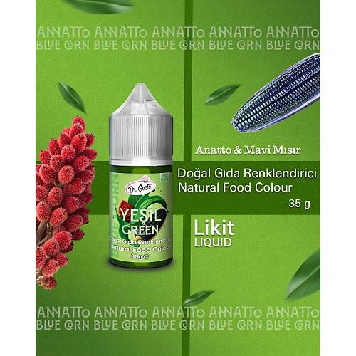 Dr Gusto Do�al Likit G�da Renklendiricisi 35gr