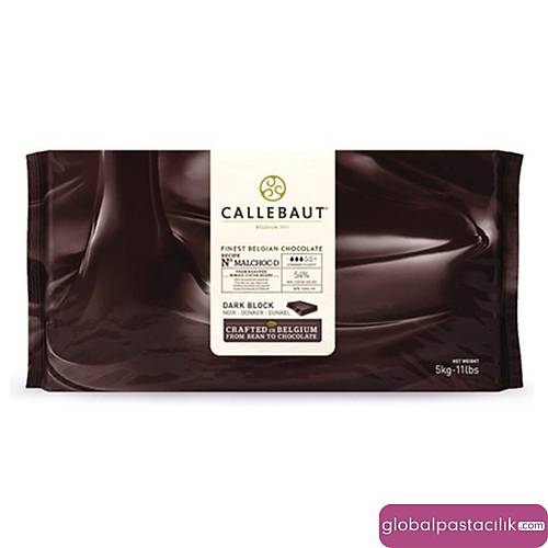 Callebaut malchoc-d Şekersiz Bitter Çikolata 5kg