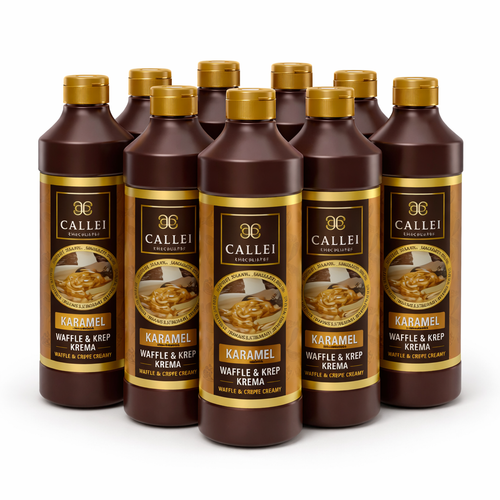 Callei Waffle Sos Karamel  8 Adet x 1kg