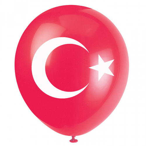 Ay Yldz Baskl Balon 10ad