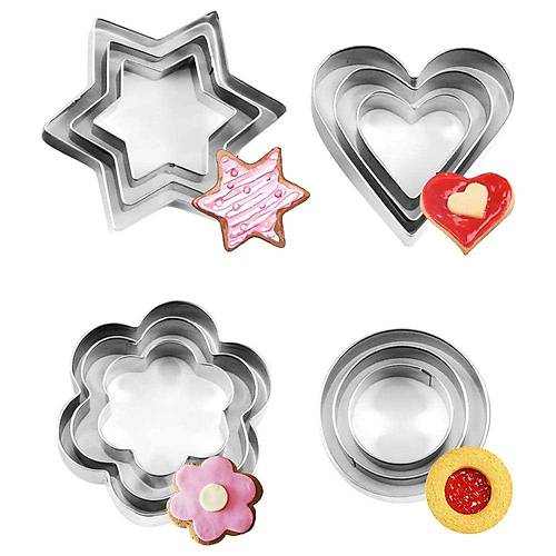 Kurabiye Kalb Seti 12 Para