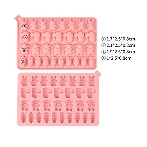 Sevimli Hayvanlar Silikon Jelibon Kal�b�