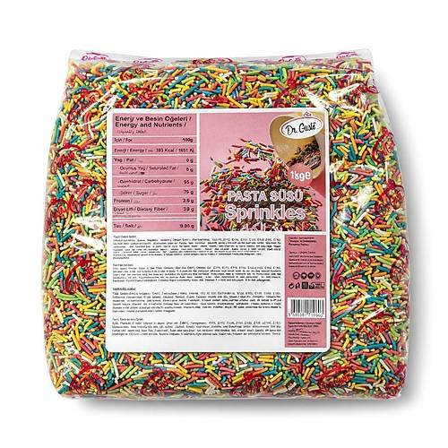 Dr Gusto Renkli Gran�l Pasta S�s� 1kg