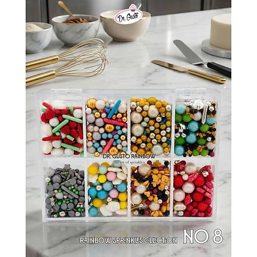 Dr Gusto Rainbow Sprinkles No:8