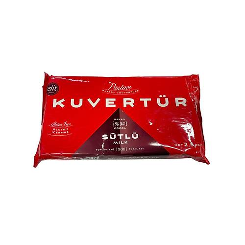 Elit Stl Kuvertr ikolata 2,5 Kg