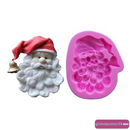 Noel Baba Silikon Kalp