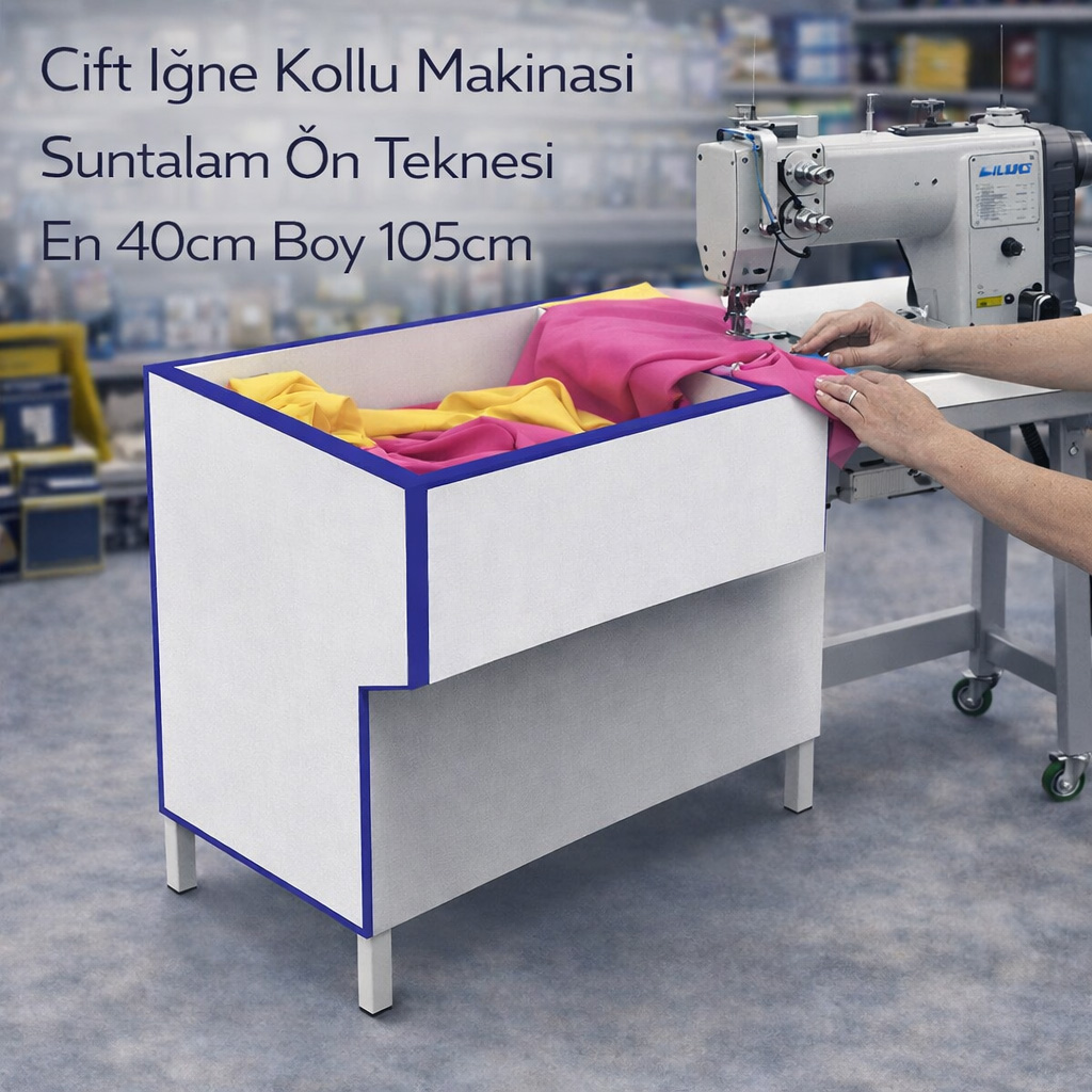 �ift ��ne Kollu Makinas� Suntalam �n Teknesi En 40cm Boy 105cm