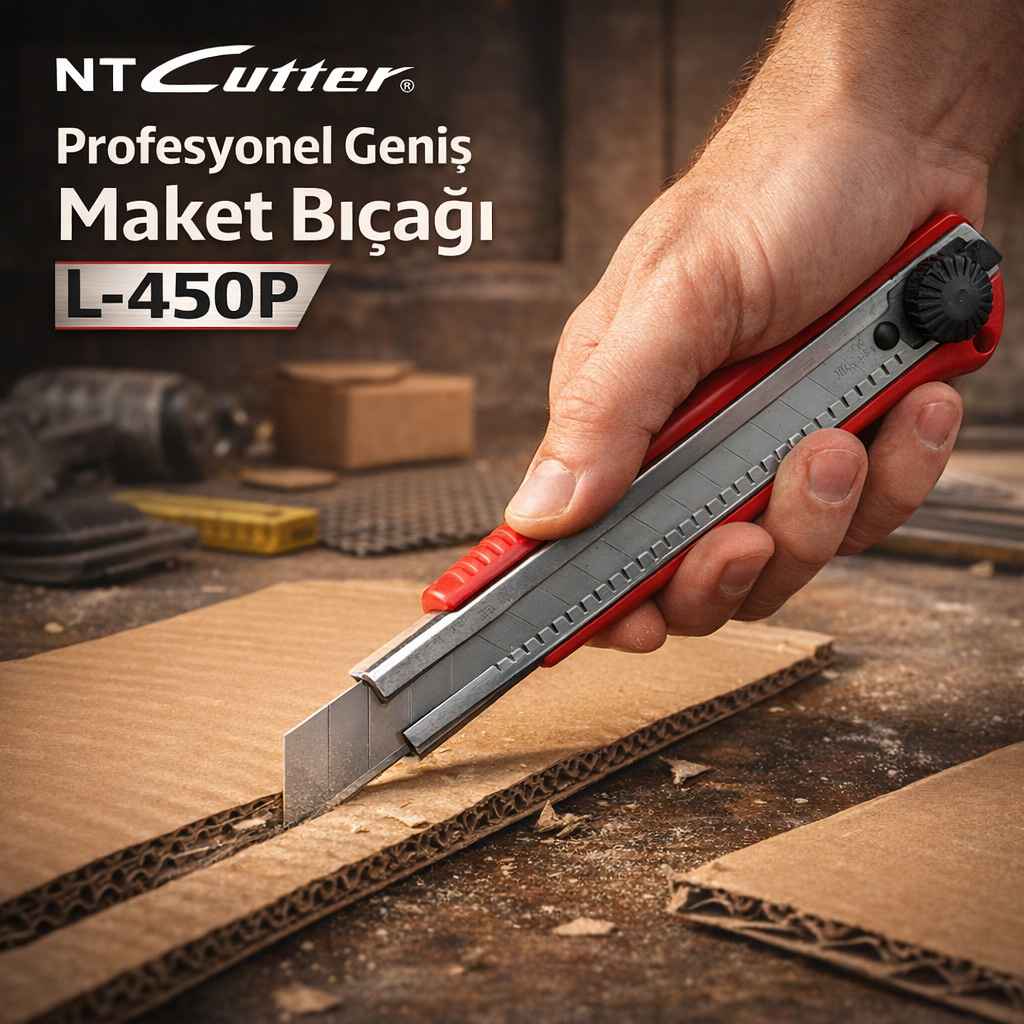 NT Cutter Profesyonel Geni� Maket B��a�� L-450P