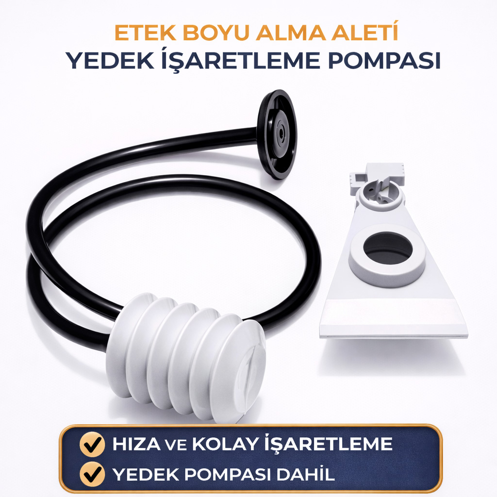 Etek Boyu Alma Aleti Yedek İşaretleme Pompası