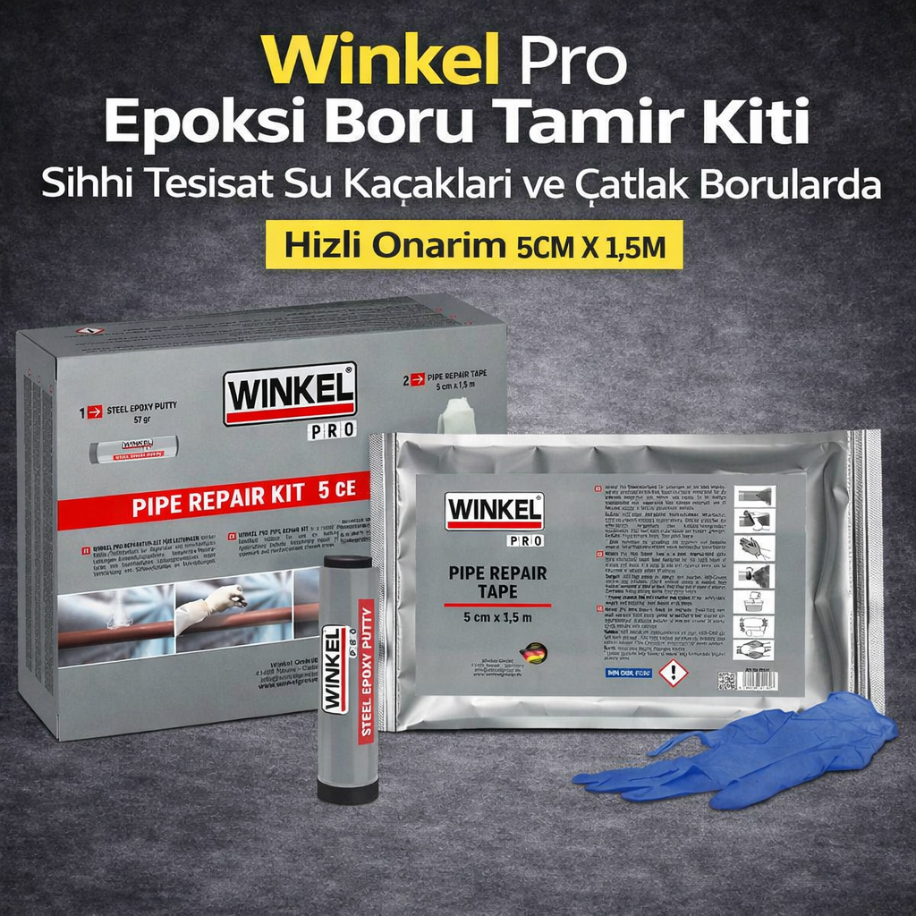 Winkel Pro Epoksi Boru Tamir Kiti