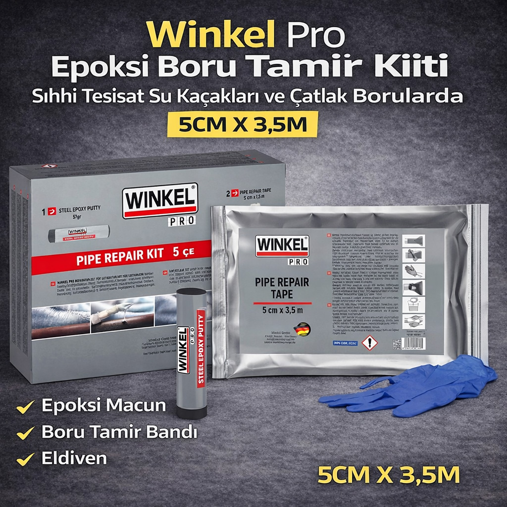 Winkel Pro Epoksi Boru Tamir Kiti