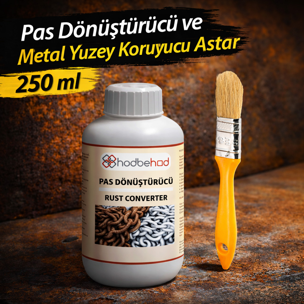Pas D�n��t�r�c� ve Metal Y�zey Koruyucu Astar - 250 ml