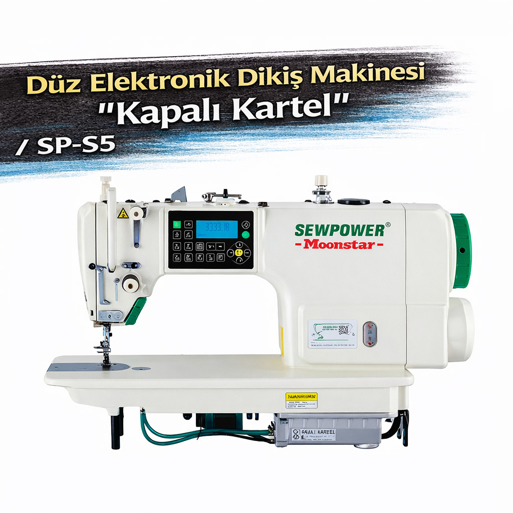 D�z Elektronik Diki� Makinesi \'\'Kapal� Kartel\'\' / SP-S5