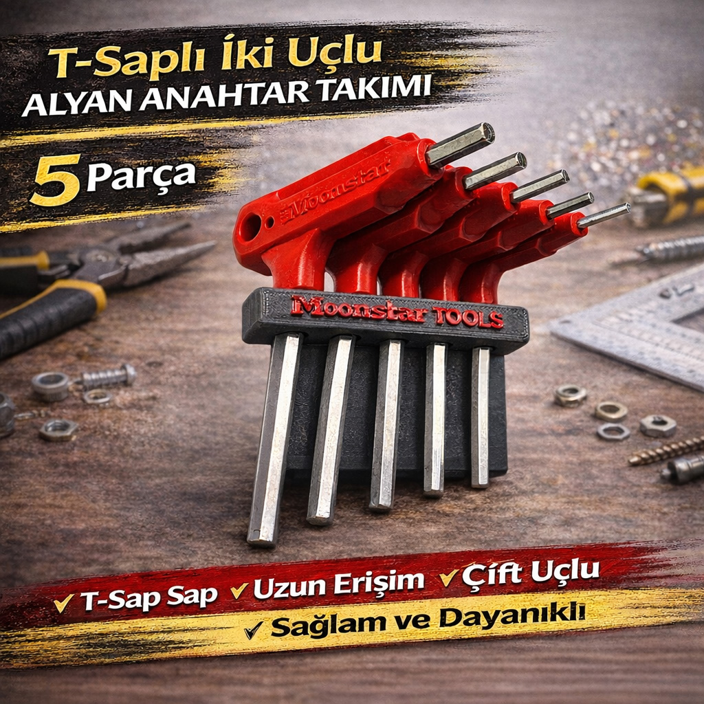 T-Sapl� �ki U�lu Alyan Anahtar Tak�m�