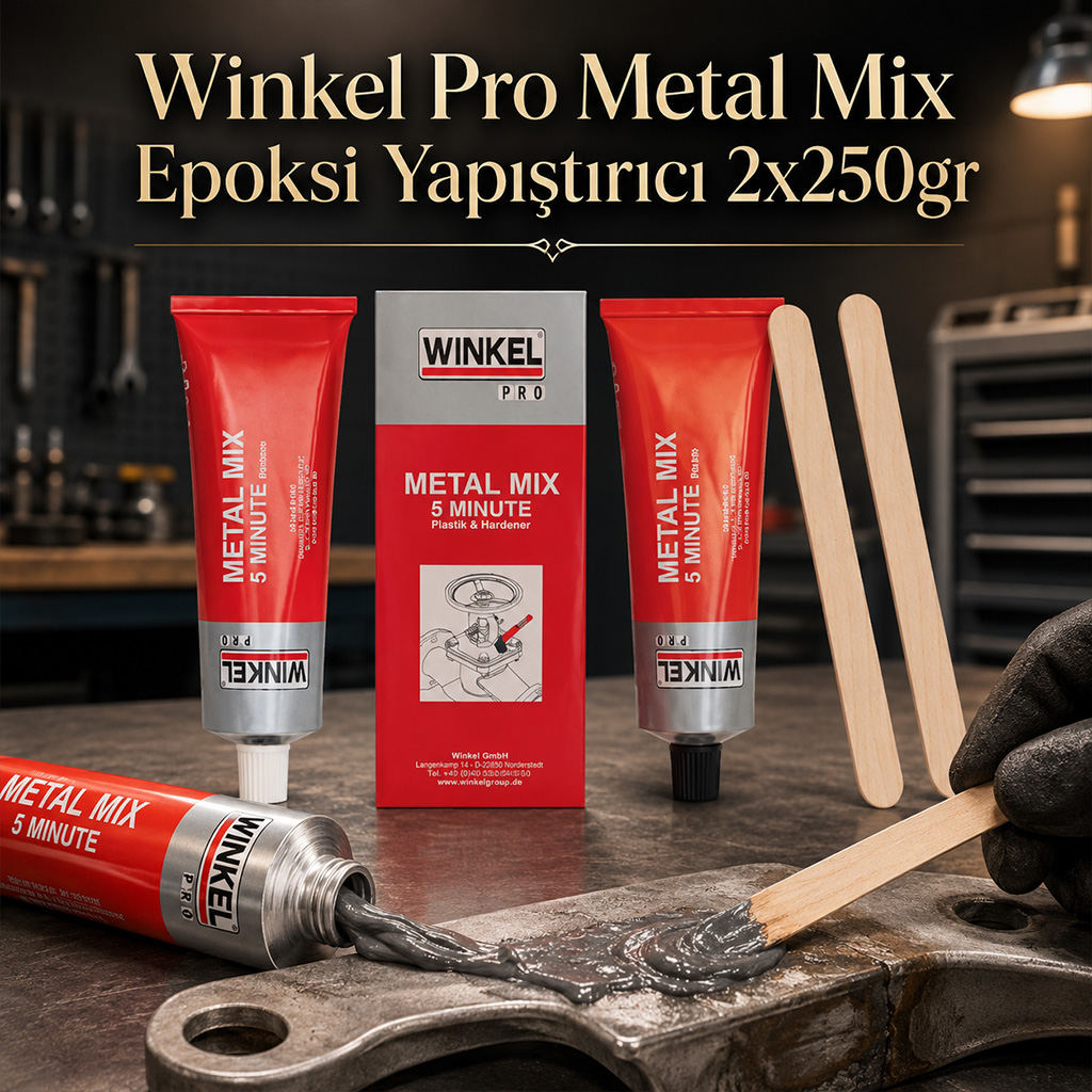 Winkel Pro Metal Mix Epoksi Yap��t�r�c� 2x250gr