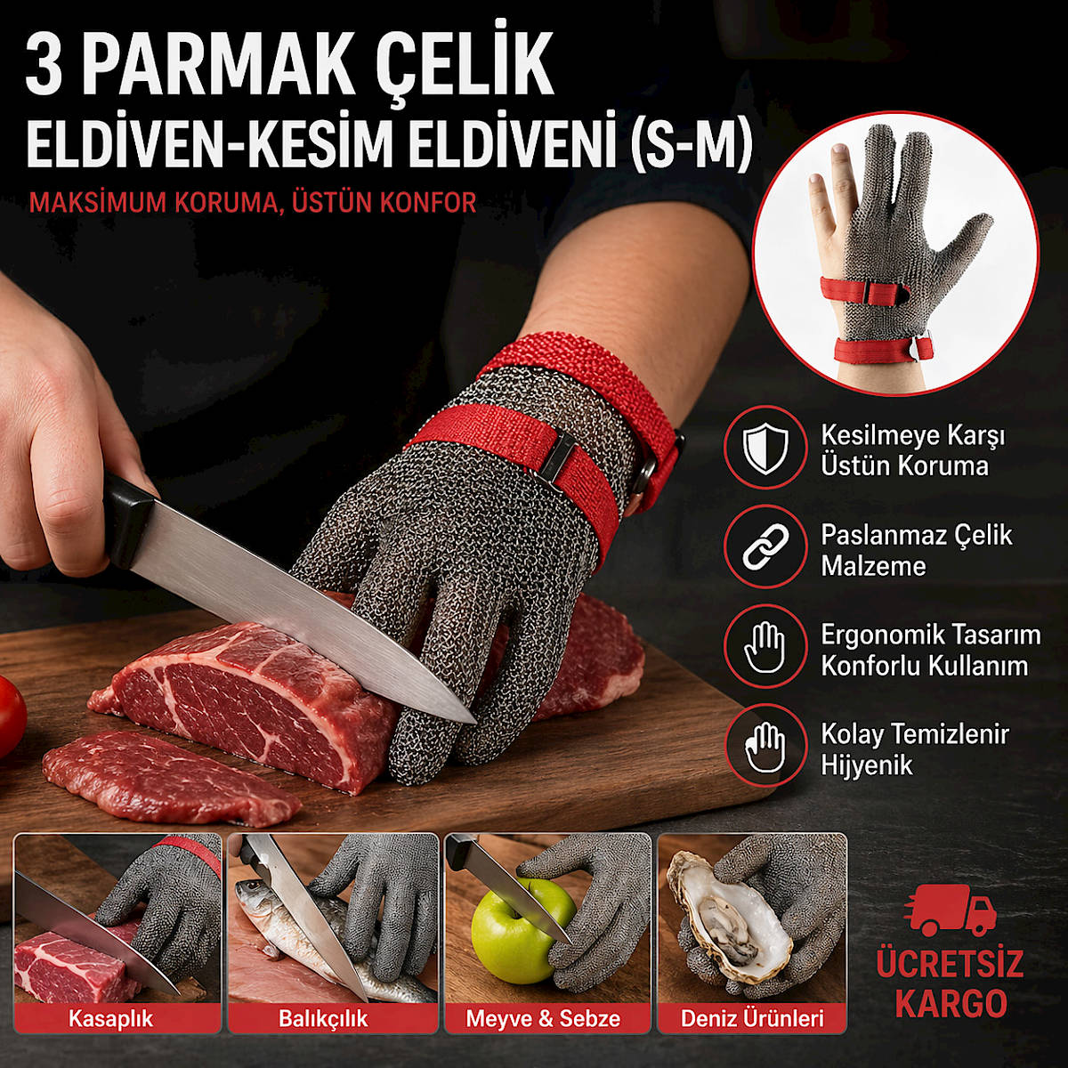 3 PARMAK �EL�K ELD�VEN
