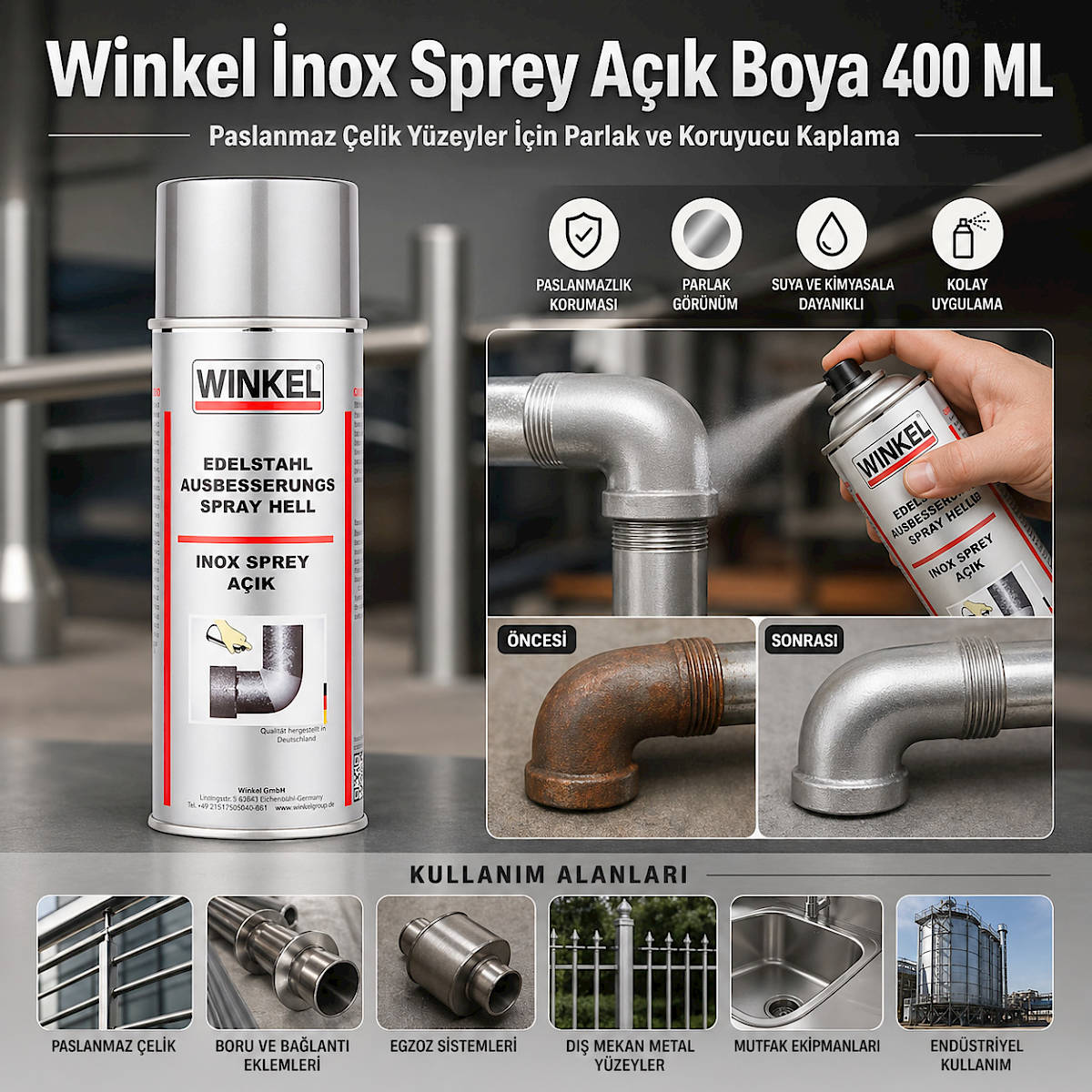 Winkel �nox Sprey A��k Boya 400 ML