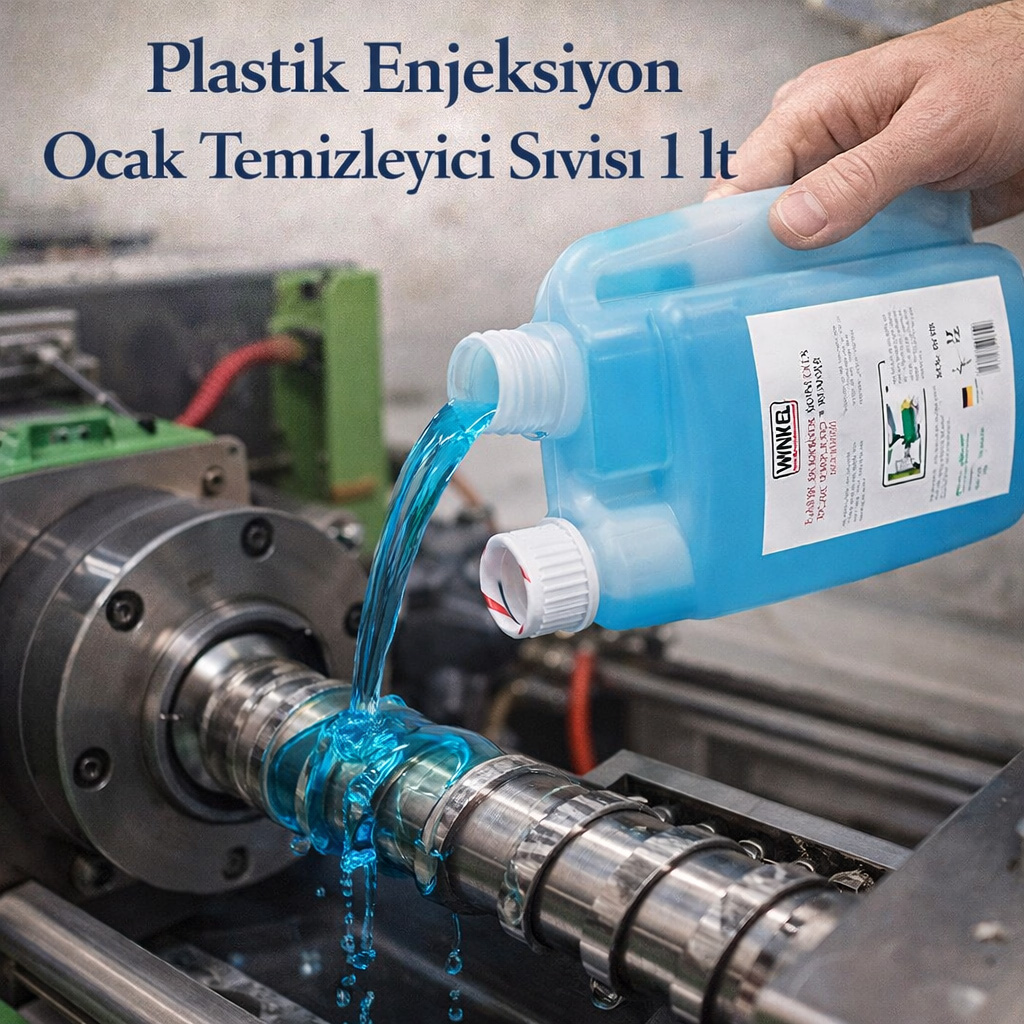 Plastik Enjeksiyon Ocak Temizleyici S�v�s� 1 lt