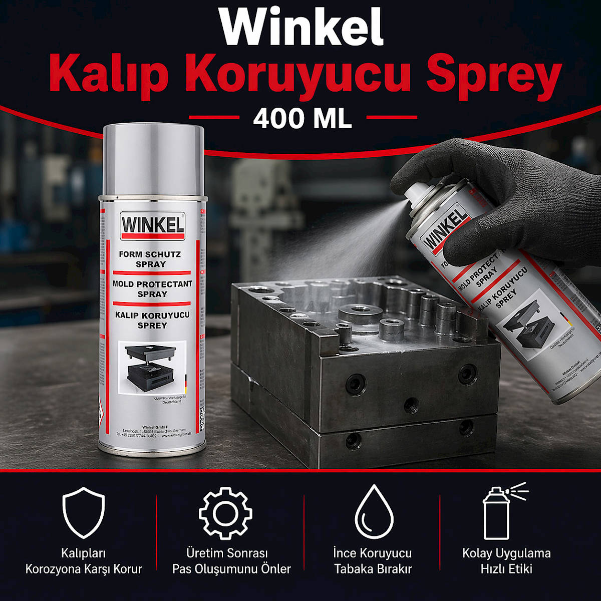 Winkel Kal�p Koruyucu Sprey 400 ML