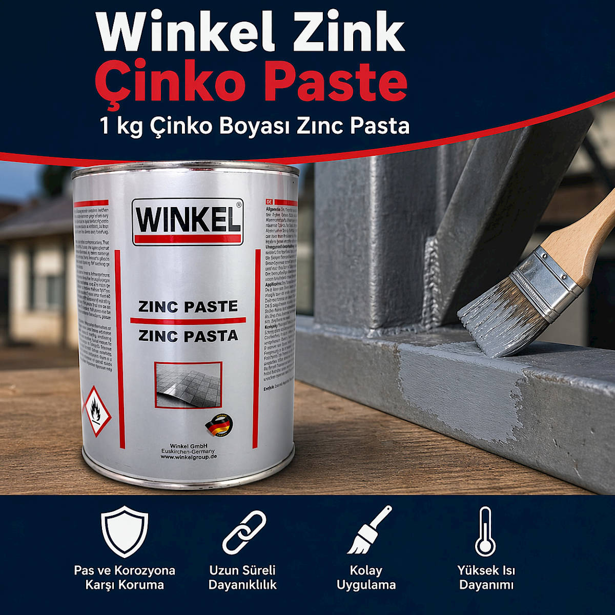 Winkel Zink �inko Paste 1 kg �inko Boyas� Z�nc Pasta