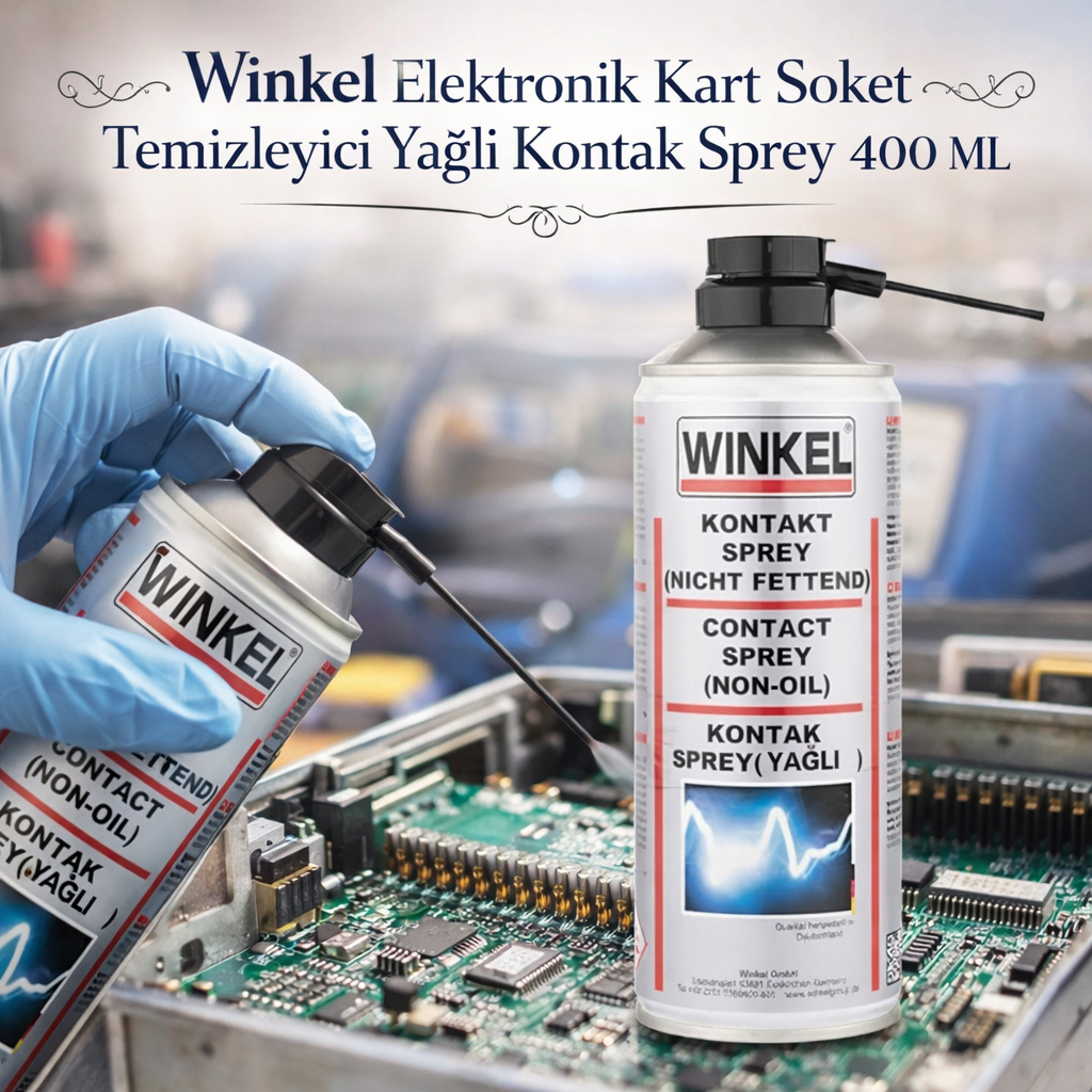 Winkel Elektronik Kart Soket Temizleyici Ya�l� Kontak Sprey