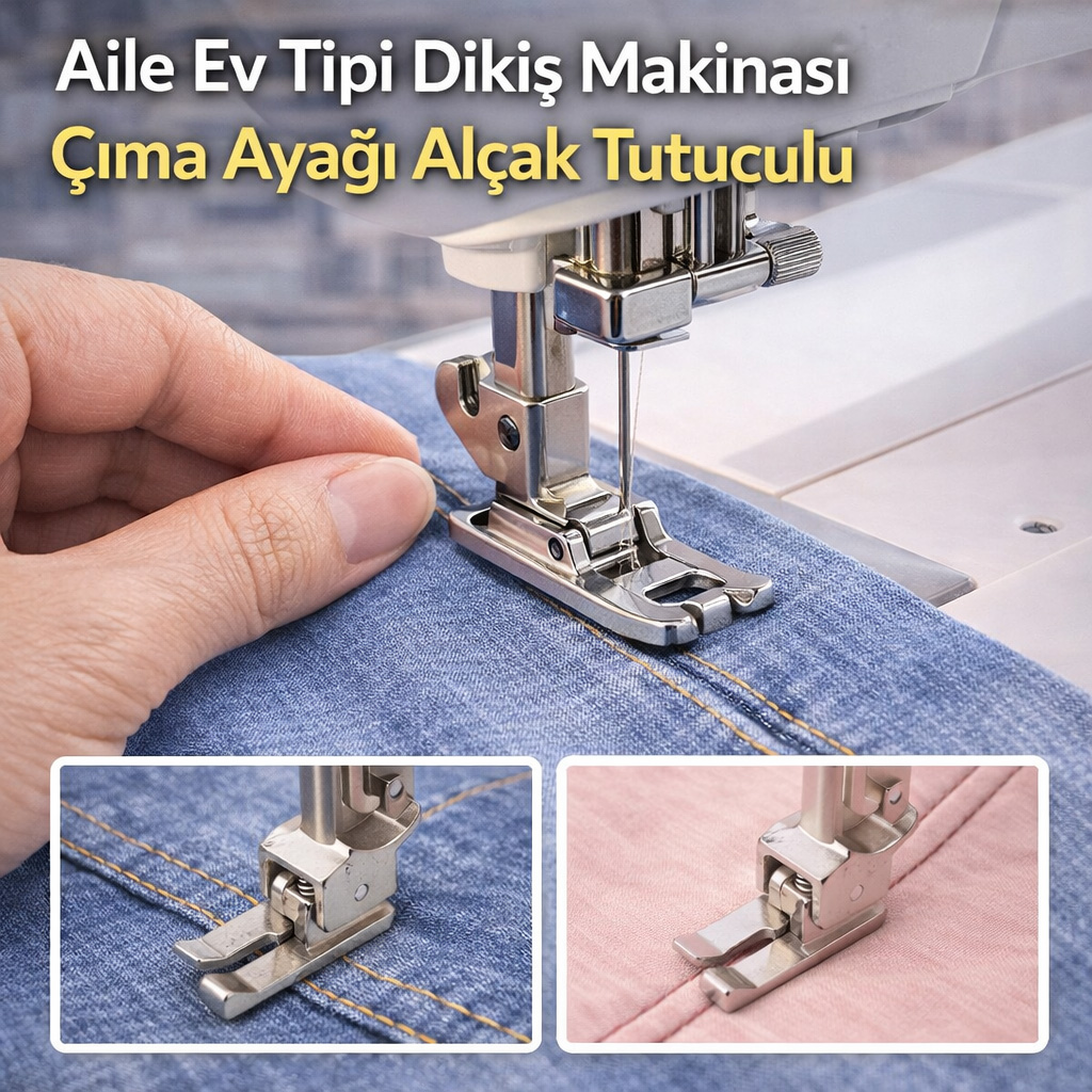 Aile Ev Tipi Diki� Makinas� ��ma Aya�� Al�ak Tutuculu