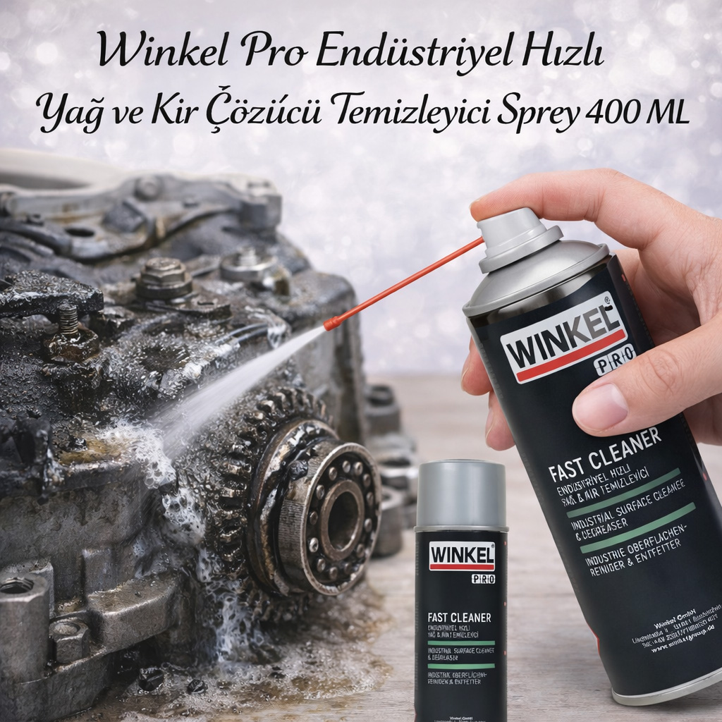 Winkel Pro End�striyel H�zl� Ya� ve Kir ��z�c� Temizleyici Sprey 400 ML
