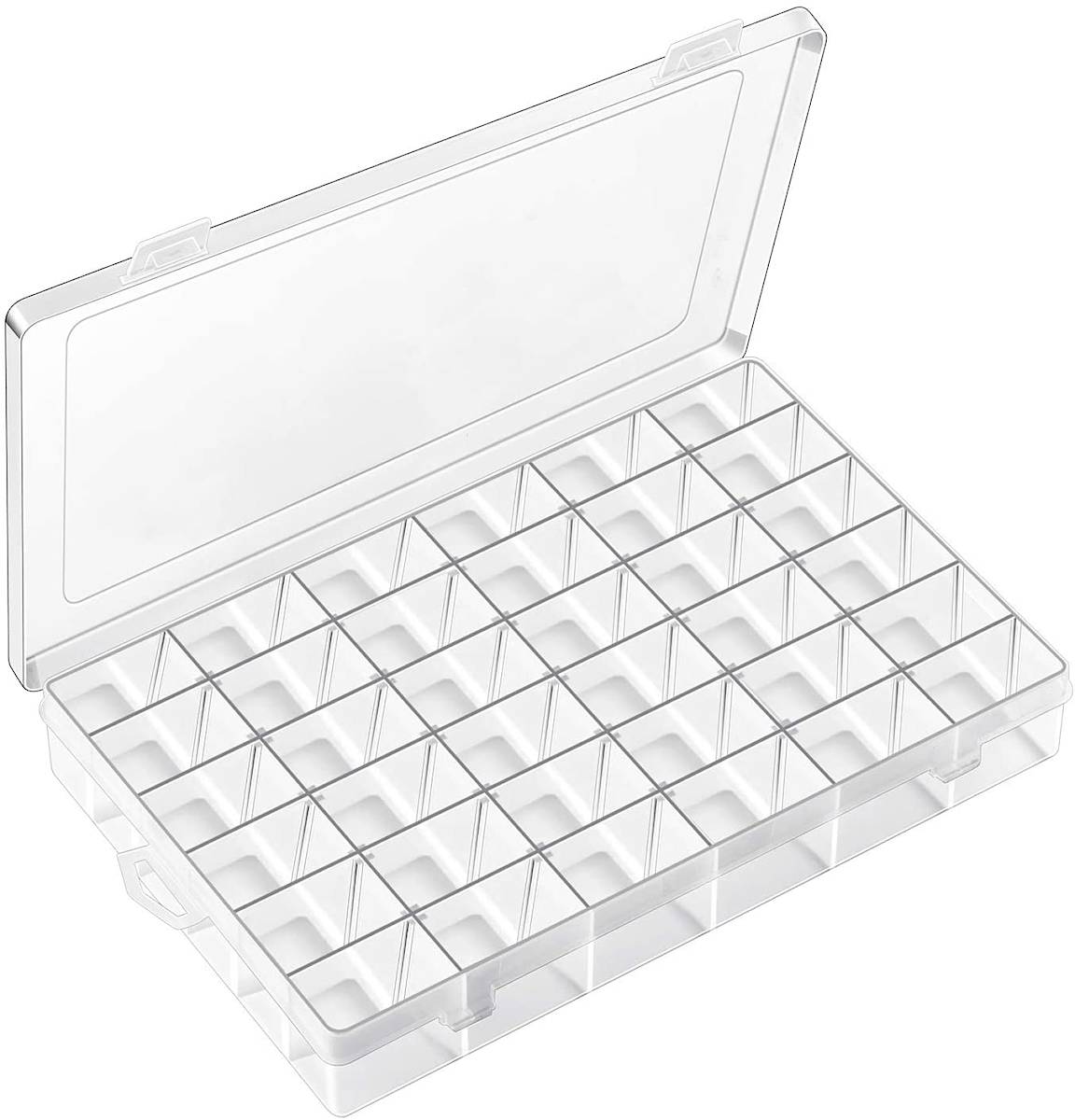 36 Bölmeli Ayarlı Plastik Organizer Kutu