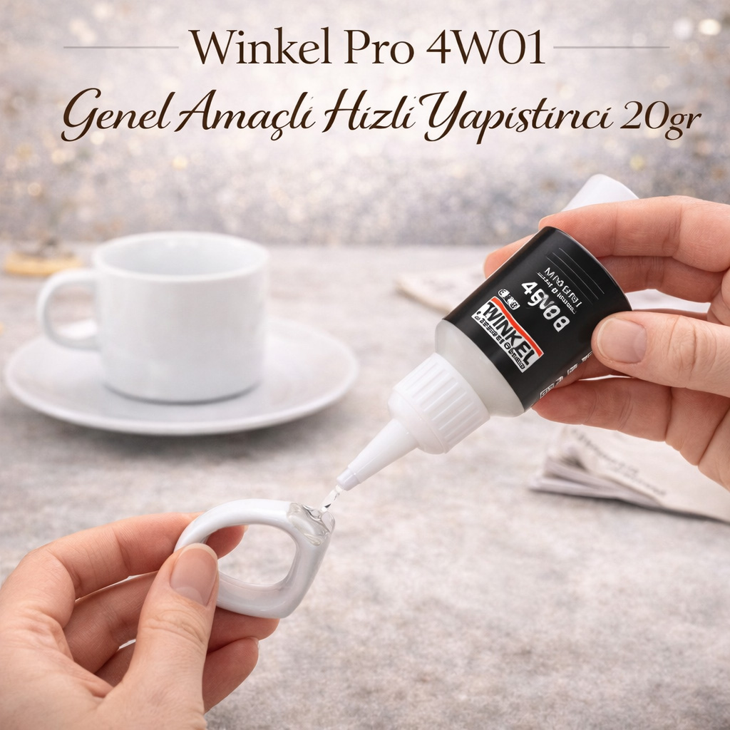 Winkel Pro 4W01 Genel Ama�l� H�zl� Yap��t�r�c� 20gr