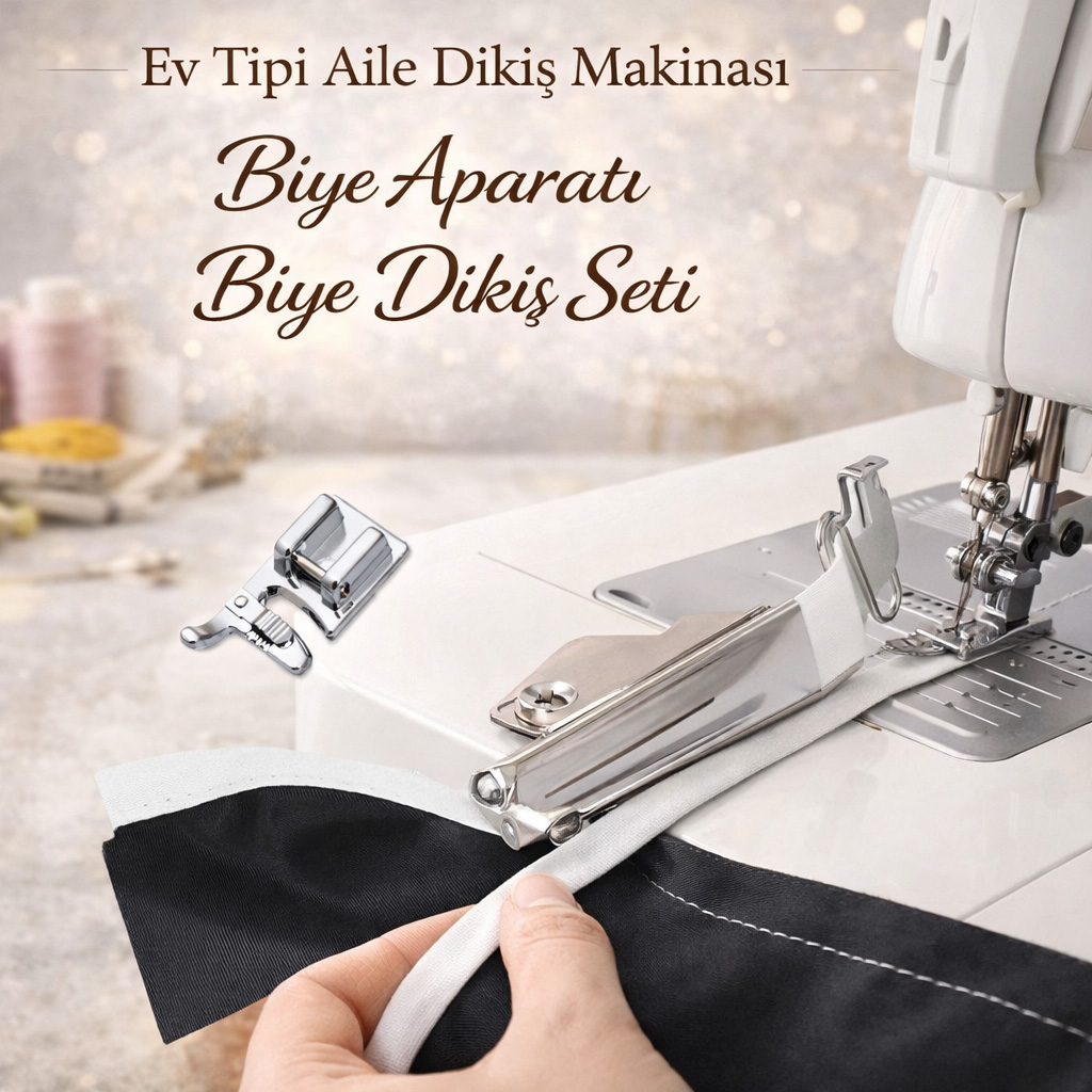 Ev Tipi Aile Diki� Makinas� Biye Aparat� Biye Diki� Seti
