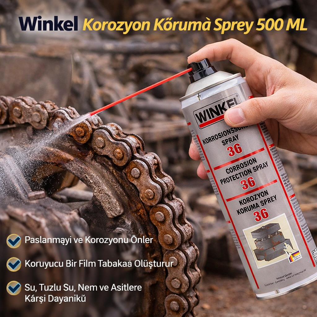 Winkel Korozyon Koruma Sprey 500 ML