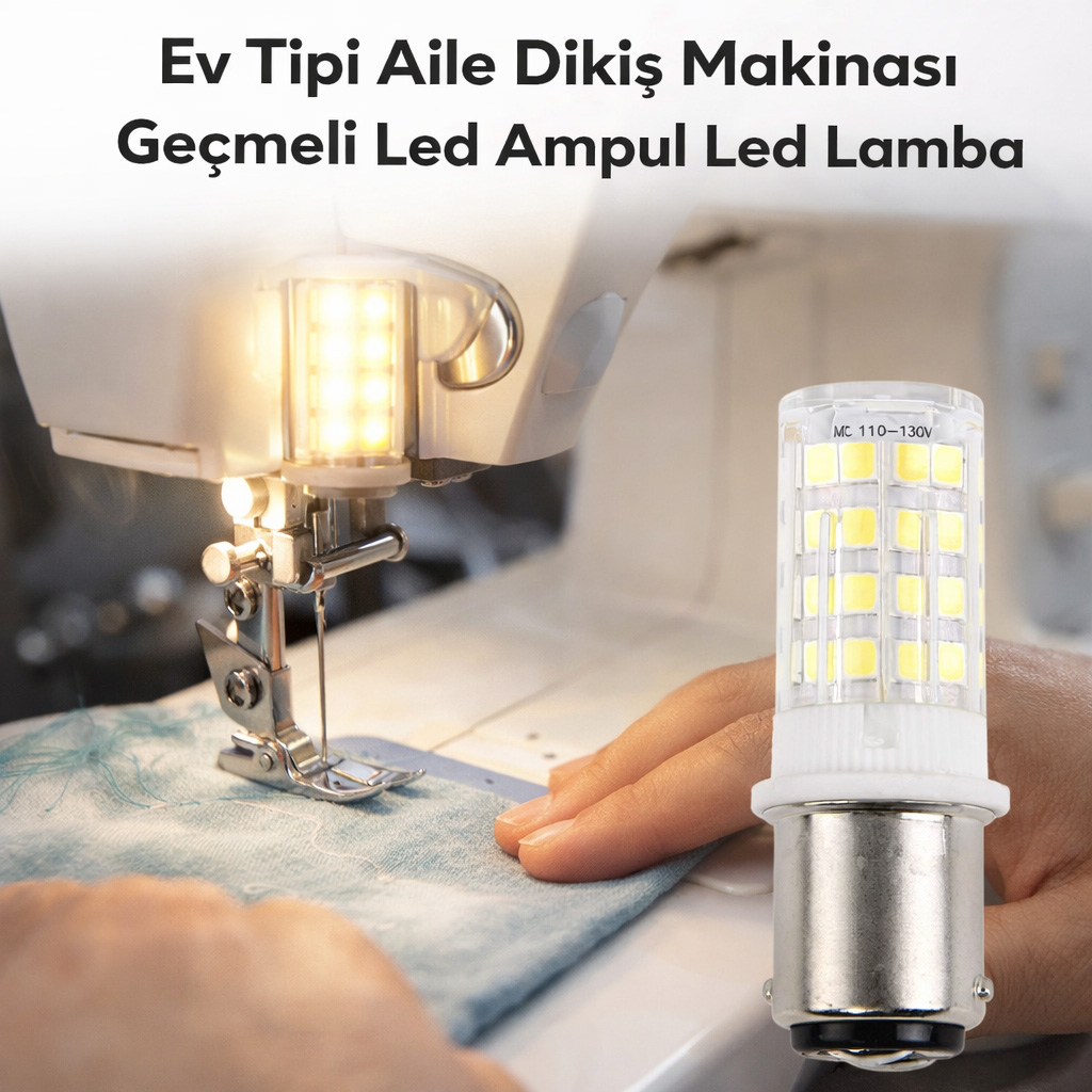 Ev Tipi Aile Diki� Makinas� Ge�meli Led Ampul Led Lamba