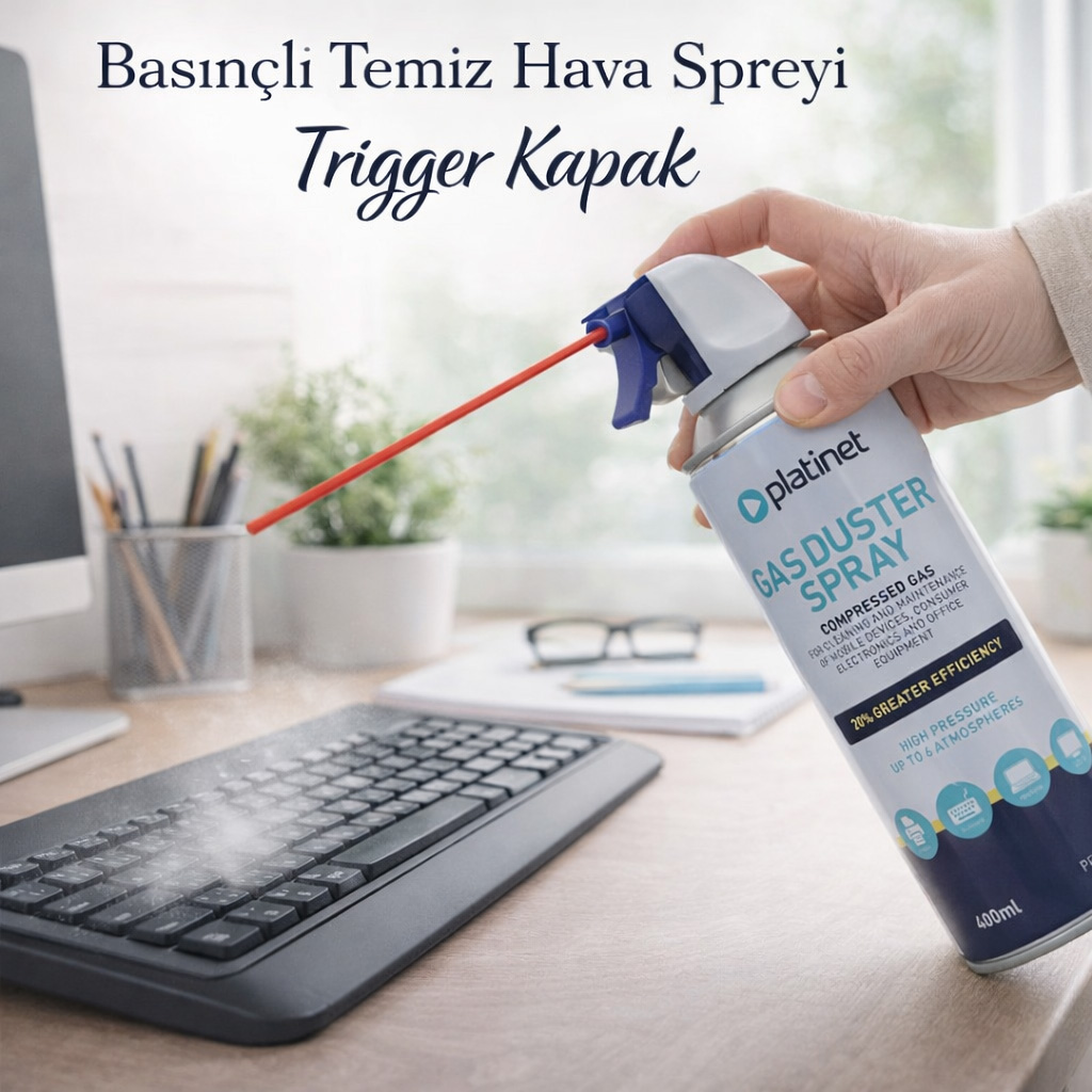 Bas�n�l� Temiz Hava Spreyi Trigger Kapak