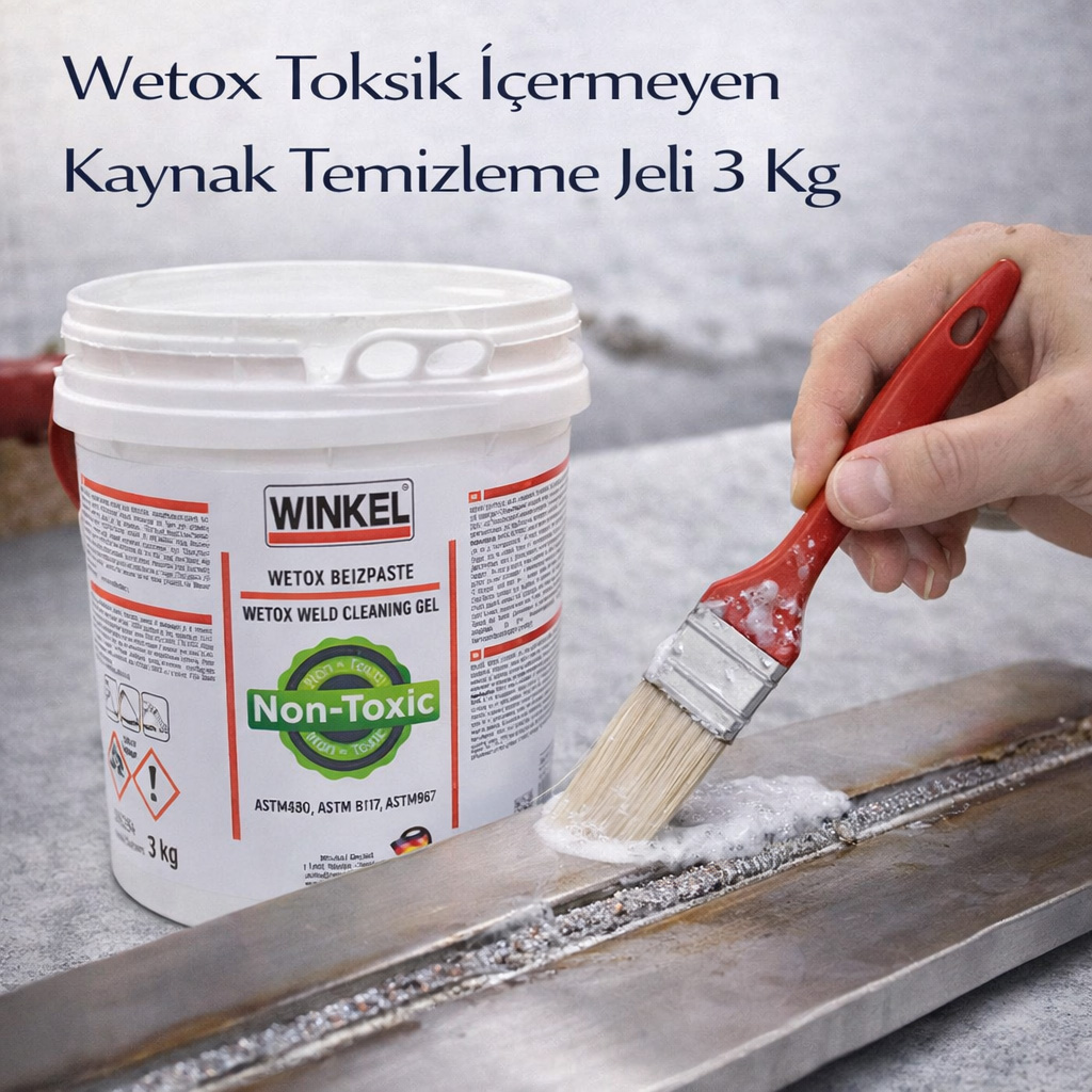 Wetox Toksik I�ermeyen Kaynak Temizleme Jeli 3 Kg