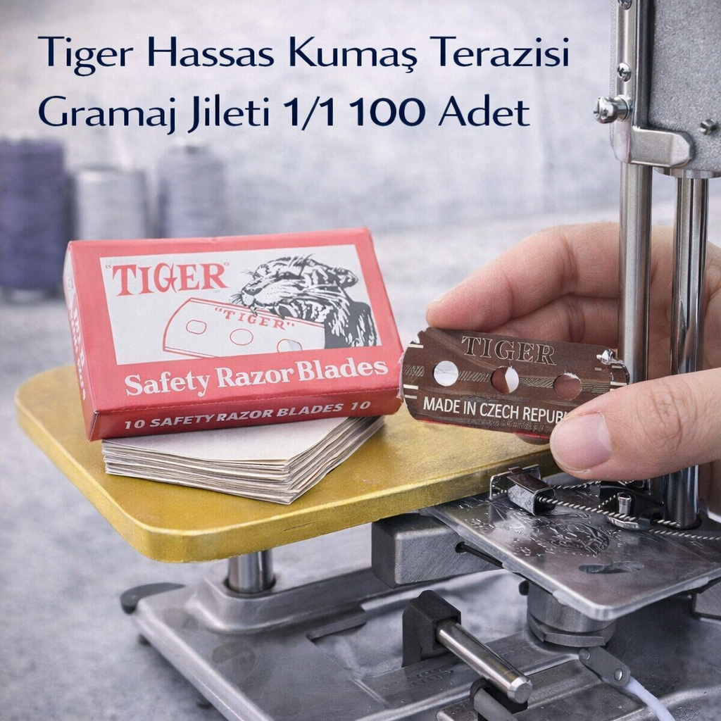 Tiger Hassas Kuma� Terazisi Gramaj Jileti 1/1 100 Adet