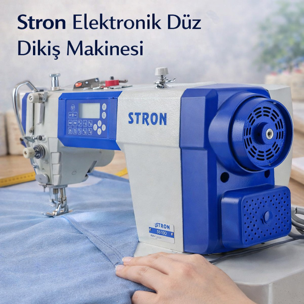 Stron Elektronik D�z Diki� Makinesi