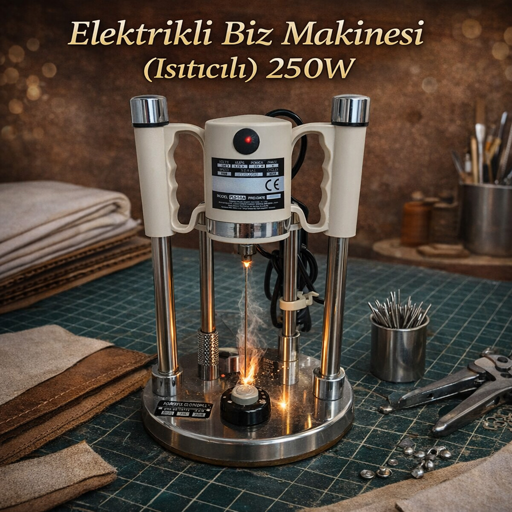 Elektrikli Biz Makinesi (Isıtıcılı) 250W