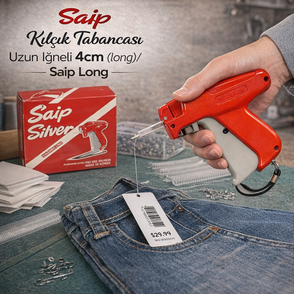 Saip K�l��k Tabancas� Uzun I�neli 4cm (long) / Saip Long