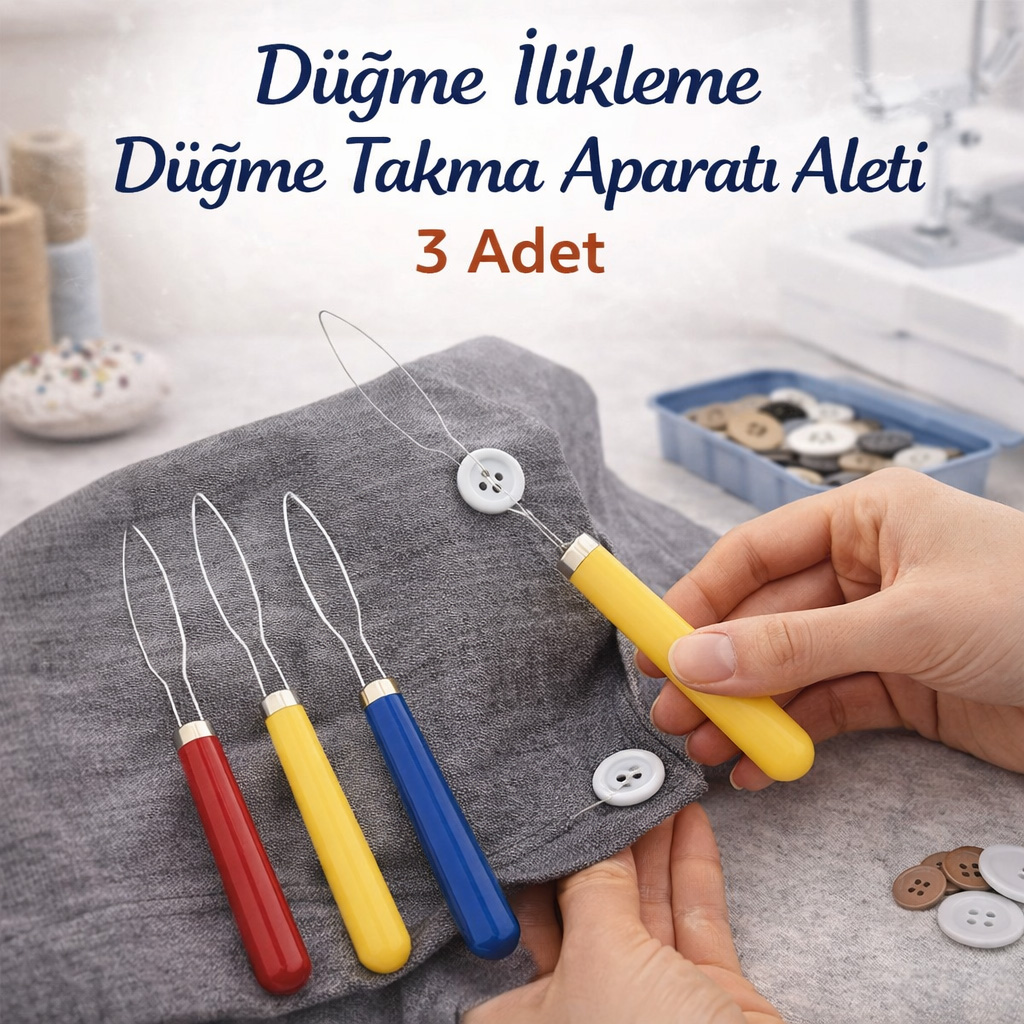 D��me �likleme D��me Takma Aparat� Aleti 3 Adet