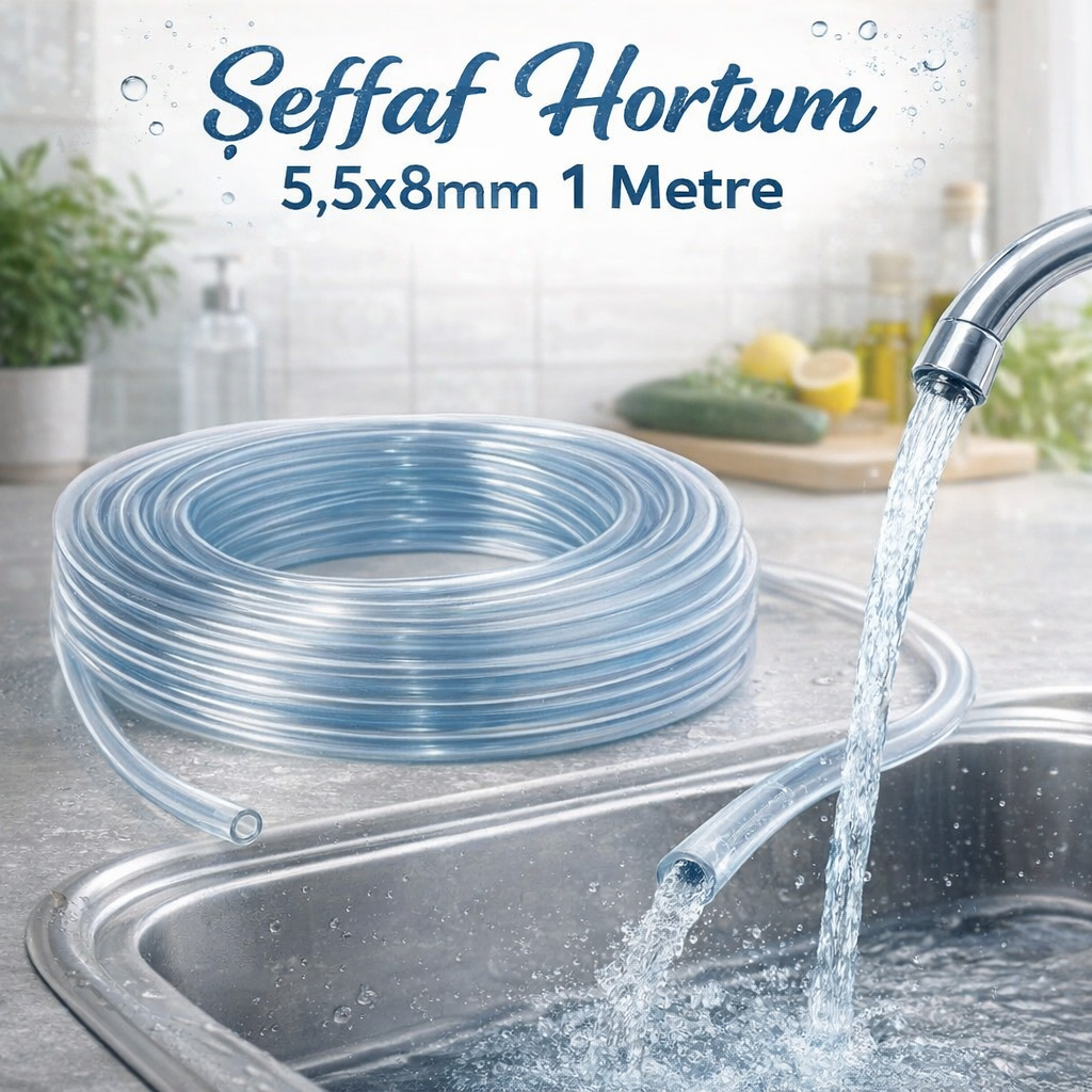 �effaf Hortum 5.5x8mm 1 Metre