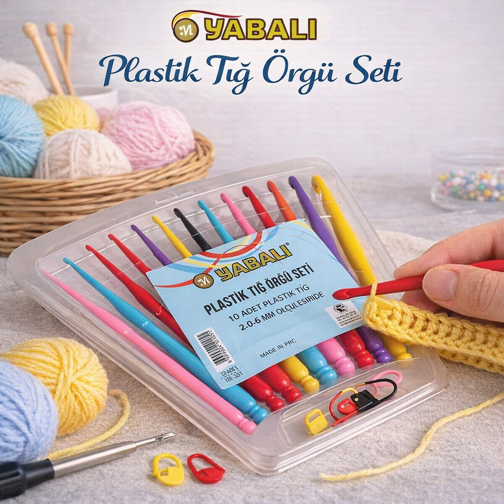 Yabal� Plastik T�� �rg� Seti