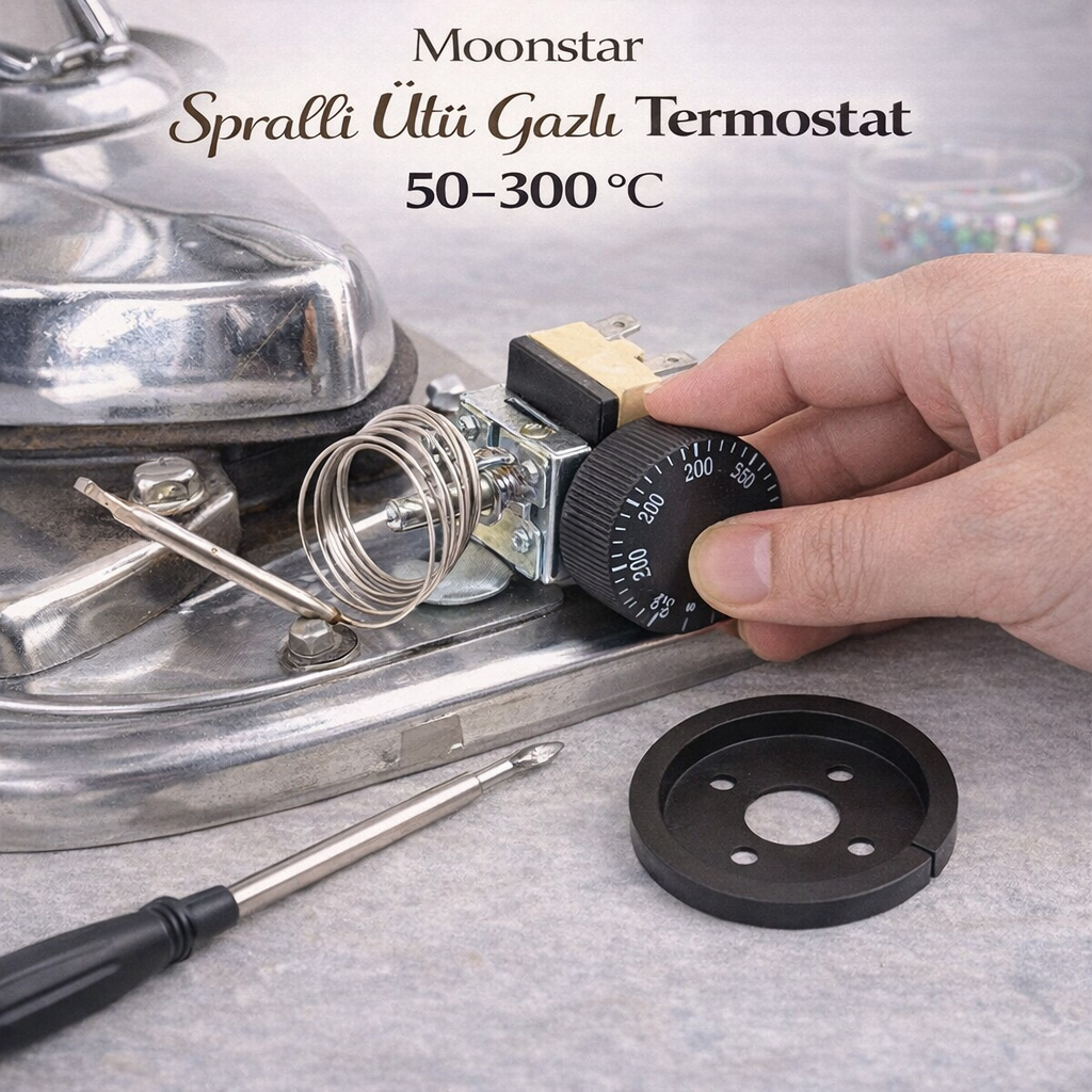 Moonstar Spralli �t� Gazl� Termostat 50-300�c